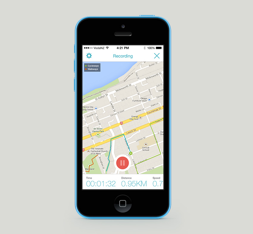 Let's Go - Trip Tracker App Screen Shot